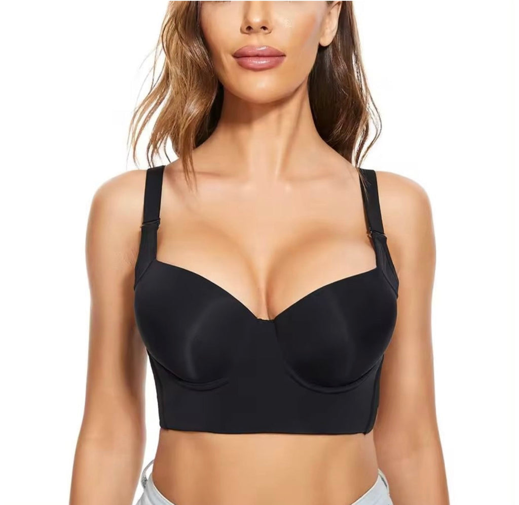 Pearl Rise – Push-Up Bra Corset Top