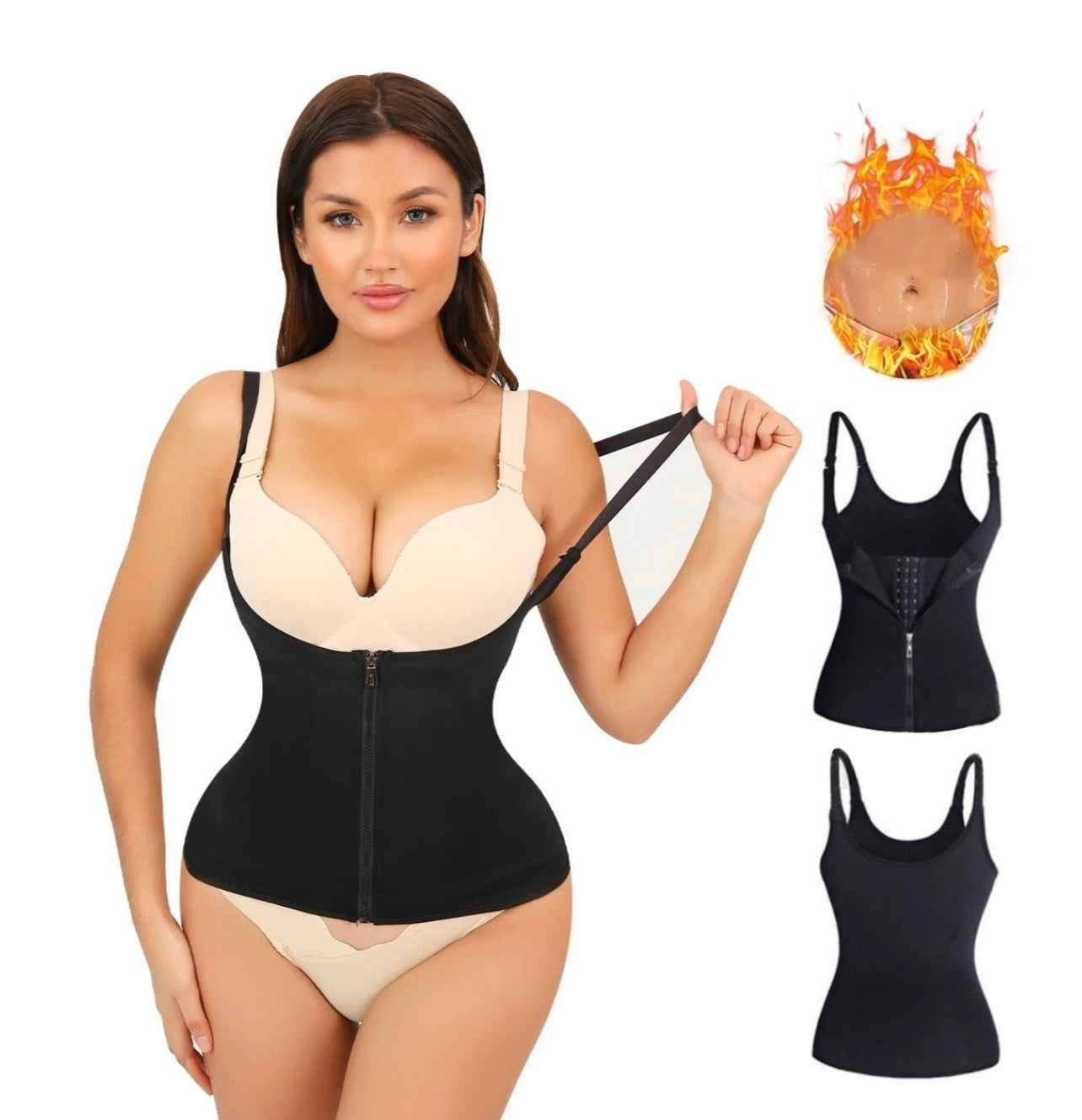 Pearl Lift – Bust & Waist Trainer Corset Top