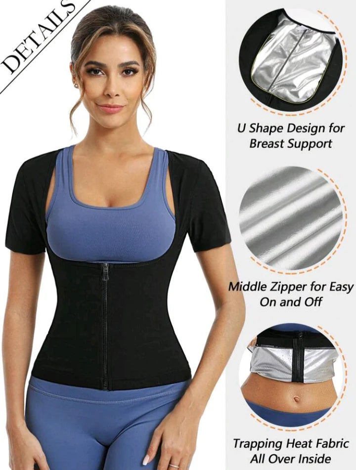 Heat Trap – Women's Sauna Sweat Shaper Top