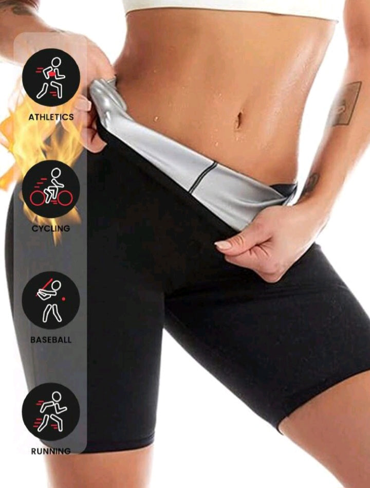 Pearl Melt – Sauna Sweat Shapewear Shorts