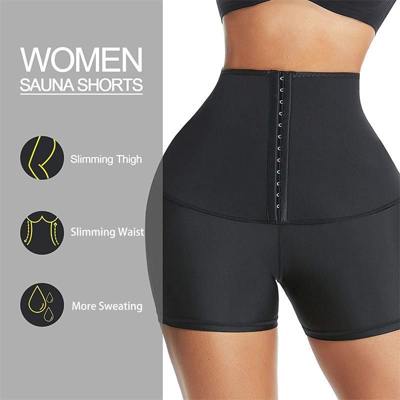 Pearl Sweat – High-Waisted Neoprene Waist Training Shorts