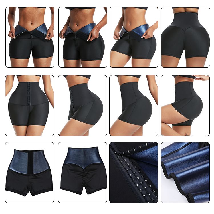Pearl Sweat – High-Waisted Neoprene Waist Training Shorts